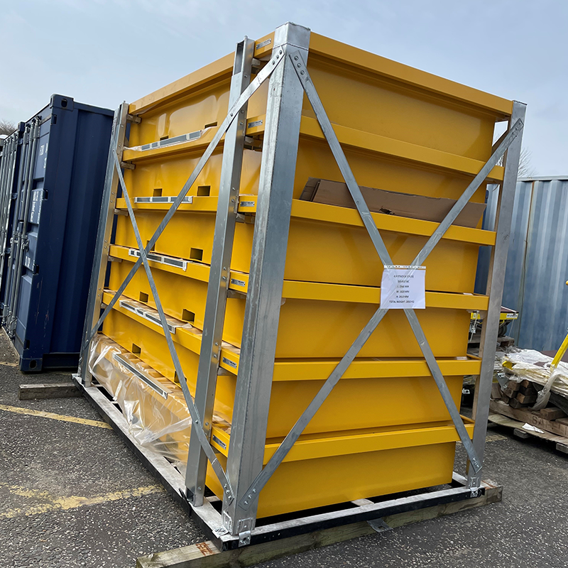 KDC+™ Flatpack IBC Storage Container - Double | Safetrade 247